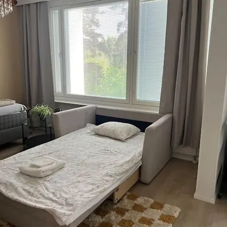 Tilava Yksioe Ilmainen Pysaekoeinti Apartament *